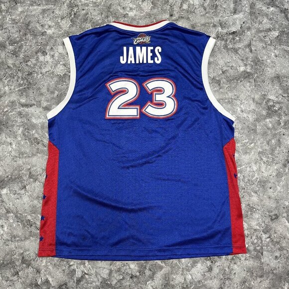 LeBron James East All-Star #23 Cleveland Cavaliers 2005 Reebok Jersey XL - Picture 2 of 9